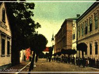 Školska ulica, danas Gundulićeva ulica, snimljeno oko 1914 godine